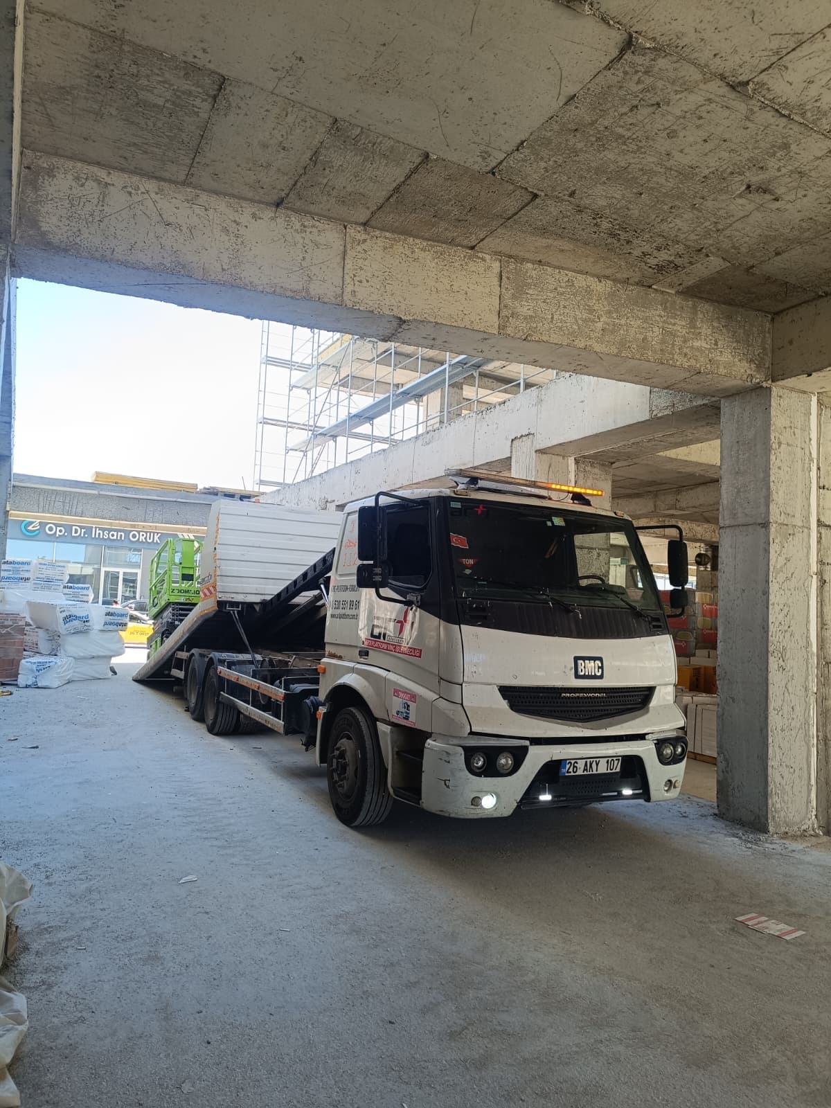 Platform teslimatı ve nakliye planlaması